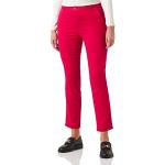 Pantalons chino United Colors of Benetton rouges en coton stretch Taille XL look fashion pour femme 