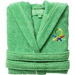 Peignoirs United Colors of Benetton verts en coton enfant lavable en machine look fashion en promo 
