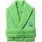 Peignoirs United Colors of Benetton verts en coton Taille L look fashion pour homme 