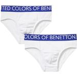 Sous vêtements United Colors of Benetton blancs en coton lot de 2 Taille 2 ans look fashion pour garçon de la boutique en ligne Amazon.fr 