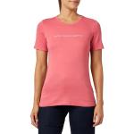 T-shirts United Colors of Benetton roses en coton à manches courtes à manches courtes Taille M look fashion pour femme 