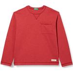 T-shirts à manches longues United Colors of Benetton rouges look fashion pour garçon de la boutique en ligne Amazon.fr 