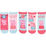 Socquettes United Labels roses Peppa Pig lot de 5 Taille 5 ans look fashion pour fille de la boutique en ligne Amazon.fr 