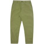 Pantalons classiques Universal works verts Taille XS look militaire pour homme 