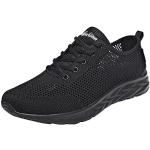 Chaussures de randonnée saison été noires norme S3 en toile imperméables pour pieds larges Pointure 42 look fashion pour homme 
