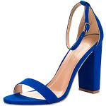 Sandales à talon haut bleues Pointure 42 look fashion pour femme 