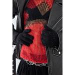 Gants Urban Outfitters noirs en nylon en laine lavable à la main Tailles uniques pour femme en promo 