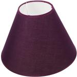 Lampes de table violettes en tissu 