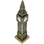 Horloges bronze en métal à motif Londres romantiques 