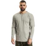 T-shirts longs Urban Classics gris à manches longues à col rond Taille L look streetwear pour homme en promo 