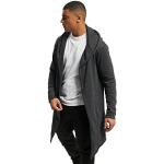 Cardigans Urban Classics gris foncé asymétriques à manches longues Taille XXL look casual pour homme en promo 