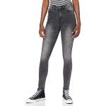 Jeans skinny Urban Classics noirs délavés W28 look fashion pour femme en promo 