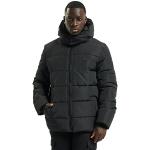 Urban Classics Homme Hooded Puffer Jacket With Quilted Interior Blouson, Noir (Black 7), 4XL EU