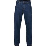 Urban Classics Jean Open Edge Loose Fit Pantalons, Mid Indigo Washed, 44 Homme