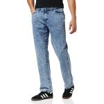 Jeans larges Urban Classics bleu ciel en coton délavés stretch Taille L W30 look fashion pour homme 