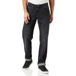 Jeans larges Urban Classics noirs en coton délavés stretch Taille L W31 look fashion pour homme 