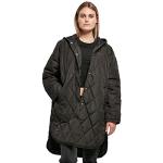Manteaux Urban Classics noirs à capuche à capuche Taille 3 XL look fashion pour femme 