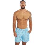 Shorts de bain saison été Urban Classics bleues claires Taille 4 XL look fashion pour homme en promo 