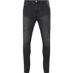 Urban Classics Slim Fit Jeans Pantalons, Noir (Real Black Washed), 28/32 Homme