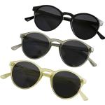 Urban Classics Sonnebrille Sunglasses Cypress 3-Pack Lunettes de Soleil, Noir/Gris Clair/Jaune, Taille Unique Mixte Enfant