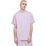 T-shirts Urban Classics lilas en coton à manches courtes à manches courtes Taille 5 XL plus size look casual pour homme 