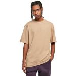 T-shirts Urban Classics beiges en coton à manches courtes à manches courtes à col rond Taille 5 XL look fashion pour homme 