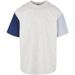 T-shirts Urban Classics gris clair à manches courtes à manches courtes Taille S look color block pour homme en promo 