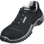 Chaussures de travail  Uvex noires norme S1 respirantes look fashion pour homme 