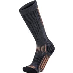 UYN Lady Ski Cashmere Socks - Femme - Noir / Gris / Marron - taille 35/36- modèle 2024