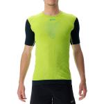 Maillots de running UYN verts respirants Taille XS look fashion pour homme en promo 