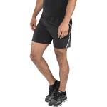 Shorts de running UYN argentés Taille M look fashion pour homme 