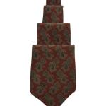 Cravates en soie look vintage pour homme 