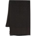 Écharpes en soie Valentino Garavani noires en laine Tailles uniques look fashion pour homme 