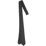 Cravates en soie Valentino Garavani noires en toile Tailles uniques pour homme 