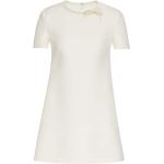 Valentino Garavani robe courte Crepe Couture - Blanc