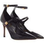 Escarpins Valentino Garavani noirs en cuir verni pour femme en promo 