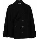 Manteaux en laine Valentino Garavani noirs Taille XXL pour homme en promo 