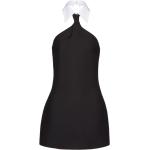 Robes de soirée courtes Valentino Garavani noires en viscose Taille XL classiques pour femme 