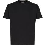 T-shirts col rond Valentino Garavani noirs en coton à clous à manches courtes à col rond Taille M look casual pour homme 