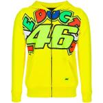 Sweats à capuche jaunes enfant MotoGP look fashion 