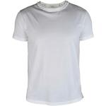 T-shirts unis Valentino Garavani blancs en coton à manches courtes à col rond Taille XS look casual pour homme 