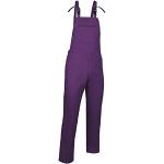 Salopettes violettes Taille L look fashion pour homme 