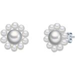 Valero Pearls - Puce d'oreille en perle Fleur Perle de culture d'eau douce Boucles d'oreilles 1 unité