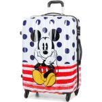Valises American Tourister blanches en polycarbonate en polycarbonate Mickey Mouse Club pour femme 