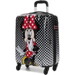 Valises American Tourister noires en polycarbonate en polycarbonate Mickey Mouse Club Minnie Mouse pour femme 