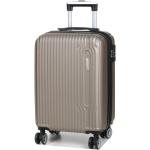 Valise cabine rigide extensible Madisson Guayaquil 55 cm Champagne beige