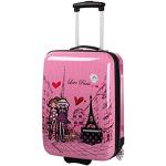 Valises cabine Madisson roses look fashion pour fille 