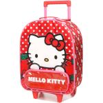 Valises cabine rouges Hello Kitty pour fille en promo 