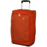 Valises rigides Lys orange avec poches extérieures pour femme en promo 