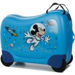 Valises Samsonite bleues à 4 roues Mickey Mouse Club Mickey Mouse 
